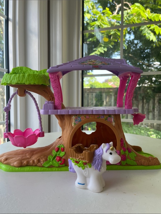 Fisher-Price Other - Little People Fairy Treehouse & Unicorn